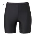 ヒュンメル レディース レギンス3分丈 アンダーウェア スポーツインナー フィットネス トレーニングウェア ボトムス 吸汗速乾 ストレッチ ブラック 黒 送料無...