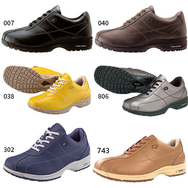 3.5E幅 ヨネックス レディース パワークッション LC41 ウォーキングシューズ CASUAL WALK パワークッション ブラック 黒 グレー ブラウ..