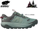 カルフ レディース イコニ トレイル IKONI TRAIL 登山靴 山登り トレイルランニングシューズ トレラン アウトドア グリーン 緑 送料無料 KARH...
