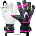 エイチオーサッカー メンズ レディース ゲレーロ プロ ロールネガティブ ブラックピンク サッカー ゴールキーパーグローブ GK手袋 トップモデル ブラック 黒...