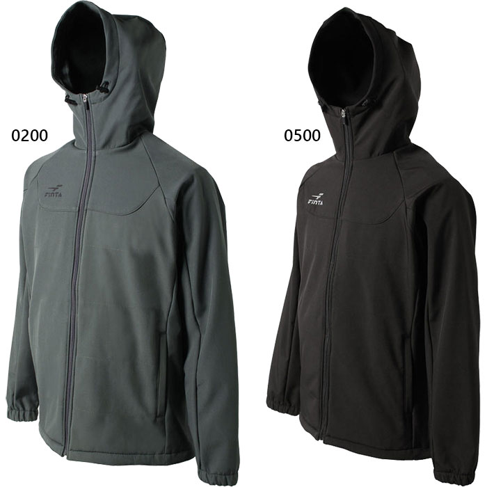 フィンタ ジュニア キッズ ボンディングジャケット ウインドブレーカー トップス 防風 長袖 ジップアッ..