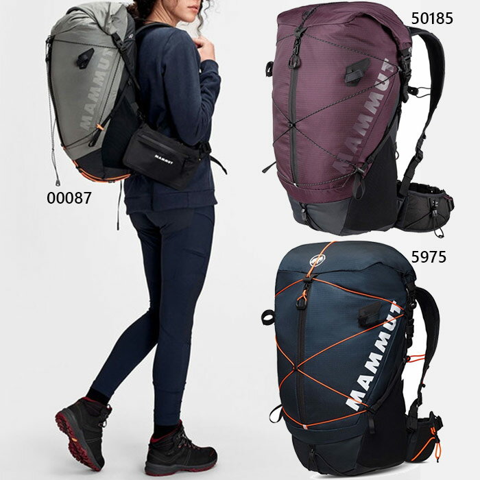 28-35L マムート レディース デュカン ドゥカン スパイン Ducan Spine Women 登山 トレッキング ハイキング リュックサック バックパック バッグ 鞄 ブラック 黒 送料無料 Mammut 2530-00360