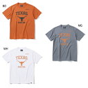 スポルディング メンズ レディース テキサス ロゴ HOOK’EM 半袖Tシャツ トップス バスケットボールウェア ホワイト 白 グレー オレンジ 灰色 送料無料 SPALDING SMT23043TX