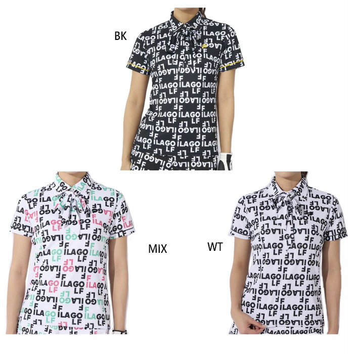 XS S M L LL BK(ブラック) MIX(ミックス) WT(ホワイト) レディースシャツ レディースアウター おしゃれ オシャレ かわいい 女性用 ウィメンズ LADY WOMEN 最安値に挑戦！FILA GOLF　フィラ ゴルフってどんなブランド？？1911年にフィラ兄弟によりイタリア・ビエラで、ニット素材工場として誕生。 その後オリジナルのアンダーウェアの販売を開始し、1940年には社名を創業者兄弟の名前からFILAとして展開を始めます。 70年代に入るとコットンリブ素材を開発し、この素材を使用したスポーツウェアを発売し、 それまで白一色だったテニスウェアに色を加えたデザインは、当時の人々に一躍注目を集めました。また当時スポーツメーカーとしては 画期的なプロプレーヤーとのスポンサー契約という宣伝方法を採用しました。 80から'90年代にかけて、FILAを着用するスポーツ選手やアーティストが増えるとともに、 「ちょっとおしゃれ」なスポーツウェアとして認知され、現在ではテニス、ゴルフを中心としたウェアやシューズに加え、「FUN FEEL LIFE」として、FILAのスポーツライフスタイルを展開しています。こちらの商品の素材、サイズ、機能などFILA GOLF/フィラゴルフ「FILA GOLF」をアレンジしたタイポグラフィ柄の半袖シャツ。ボタンで取り外しできるボウタイ付き。リボン部分は外れないように固定しているので自分で結ぶ手間もありません。■素材：ポリエステル：100% サイズ 身丈 身幅 肩幅 袖丈 裾幅 XS 56 39 32 15 38 S 58 42 34 16 41 M 60 45 36 17 44 L 62 48 38 18 47 LL 62 51 40 18 50 ※こちらの商品は、返品・交換不可となります。※当店では、システムで在庫調整を行っております。在庫更新のタイミングにより、在庫切れの為、稀にご用意できない場合がございます。ついで買いにオススメ！おすすめ送料無料アイテム