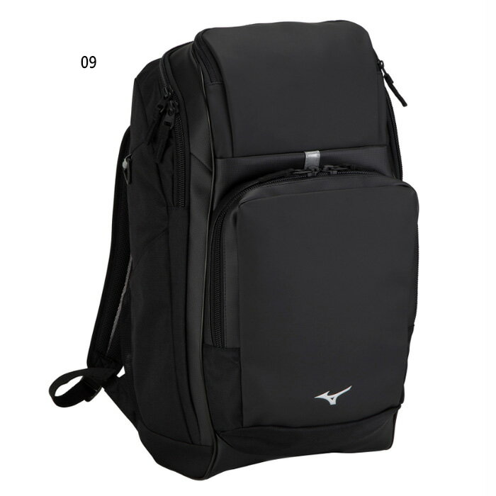 35L ミズノ メンズ レディース チームバックパック リュックサック デイパック バックパック バッグ 鞄 ブラック 黒 送料無料 Mizuno 33JD3100