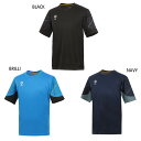 スフィーダ メンズ レディース チームプレス TEAMPres プラクティスシャツ サッカーウェア フットサルウェア トップス 半袖 吸汗速乾 抗菌防臭 ブラッ...