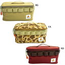 4L キャンパーズ アドベンチャー メンズ レディース ギアケース ギア BOX S アウトドア用品 ケース バーべキュー BBQ キャンプ 登山 レッド 赤 ...