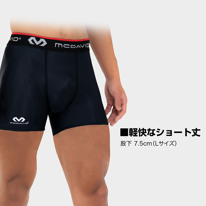 マクダビッド メンズ コンプレッション ショーツV アンダーウェア スポーツインナ...