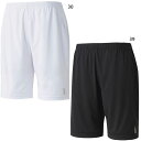 ゴーセン メンズ レディース ニットハーフパンツ テニス バドミントンウェア ボトムス トレーニング 練習着 ストレッチ ホワイト 白 ブラック 黒 送料無料 ...