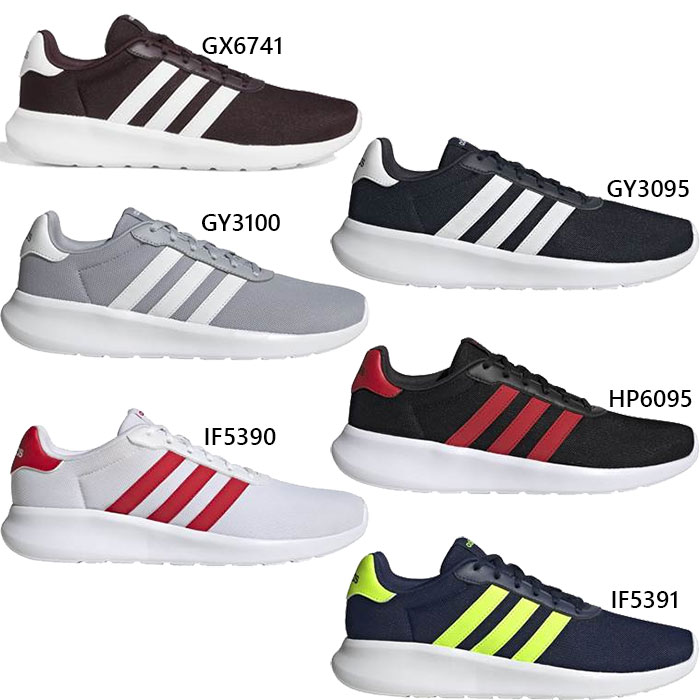 AfB_X Y Cg [T[ 3.0 / Lite Racer 3.0 Xj[J[ V[Y RC jOV[Y WMO }\ zCg  ubN  u[  p[v Vo[   adidas