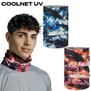 バフ メンズ レディース クールネット COOLNET UV 多機能 ネッククーラー フェイスカバー マルチヘッドウェア アウトドア スポーツ 夏季 冷感 ブル...