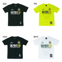 ダウポンチ ジュニア キッズ プラTシャツ サッカーウェア フットサルウェア トップス 半袖 トレーニング 練習着 ホワイト 白 ブラック 黒 ネイビー イエロ...