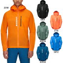 マムート メンズ エナジー ウインドブレーカー フーデッドジャケット Aenergy WB Hooded Jacket アウトドアウェア トップス 長袖 アウター 防風 ブラック 黒 ブラウン 茶色 送料無料 Mammut 1012-00580