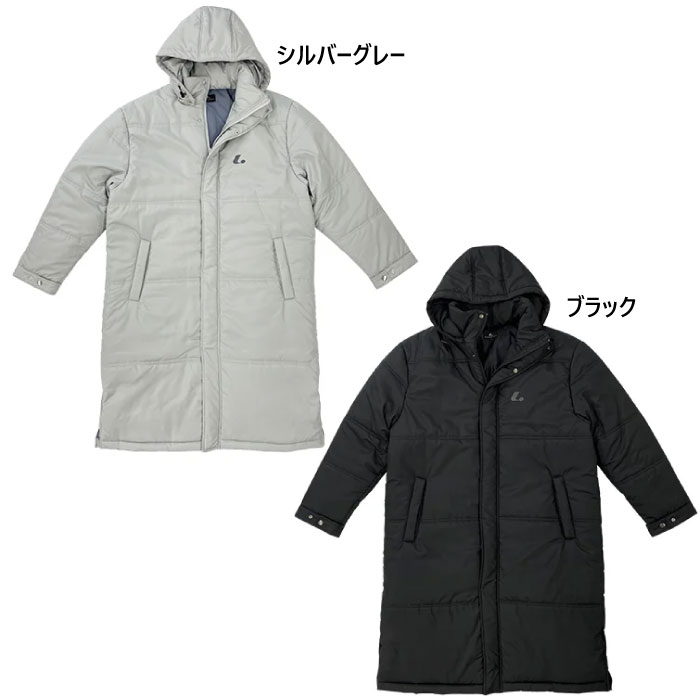 ルーセント メンズ レディース ベンチコート テニス バドミントンウェア トップス アウター ブラック 黒 グレー 灰色 送料無料 LUCENT XLW8334...