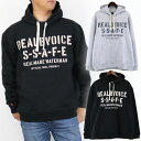 リアルビーボイス メンズ レディース RBV S.S.A.F.E ステンシル プル パーカー RBV S.S.A.F.E STENCIL PULL PARKA パーカー トップス 長袖 ブラック 黒 グレー 灰色 送料無料 RealBvoice 10401-11830