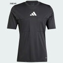 アディダス メンズ レフェリー 24 半袖ジャージー サッカーウェア フットサルウェア トップス 半袖 ブラック 黒 送料無料 adidas IFC13
