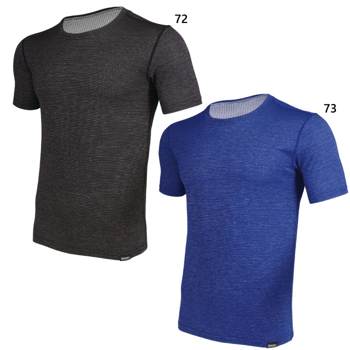 おたふく手袋 メンズ 夏用インナー 半袖 丸首 接触冷感 吸汗速乾 消臭 ルーズフィット アンダーウェア ..