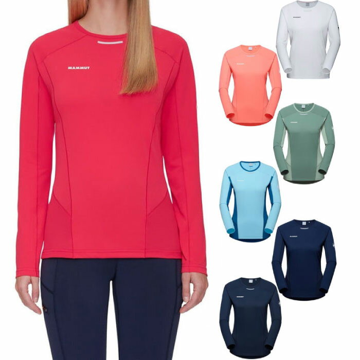 MAMMUT(マムート) Aenergy FL Longsleeve AF Women's M 3637(azalea) 1016-01360