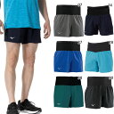 ミズノ メンズ ランニングマルチポケットパンツ ジョギング マラソン ランニング ウェア ボトムス ショートパンツ 短パン ブラック 黒 グレー ネイビー ブル...