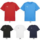プーマ メンズ チーム ゴール マルチ シャツ team GOAL サッカーウェア フットサルウェア トップス 半袖Tシャツ ホワイト 白 ブラック 黒 ネイビ...