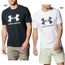 アンダーアーマー メンズ UAスポーツスタイル ロゴ ショートスリーブTシャツ 半袖Tシャツ トップス フィットネス トレーニングウェア ホワイト 白 ブラック 黒 送料無料 UNDER ARMOUR 1388009(4)