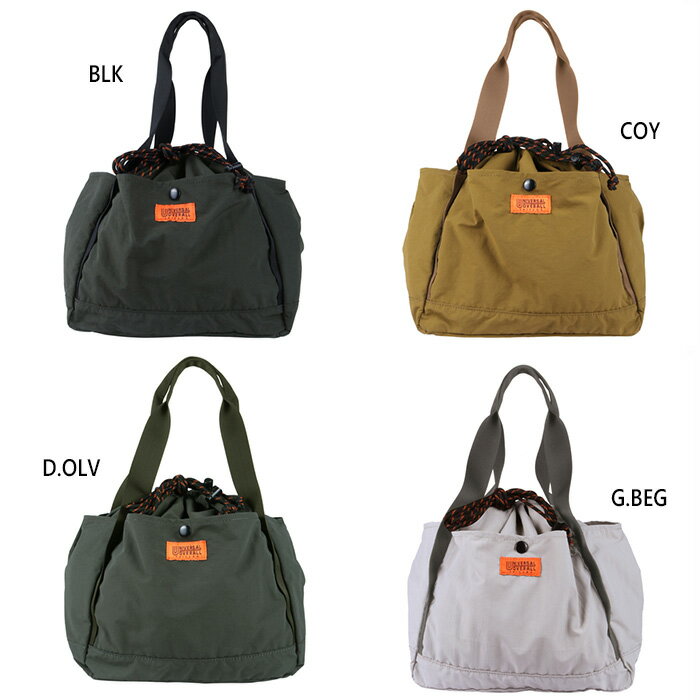 24L ユニバーサルオーバーオール メンズ レディース シンゲンブドウバッグ ショルダーバッグ 肩掛け 鞄 ブラック 黒 グレー カーキ 灰色 送料無料 UNIVERSAL OVERALL UVO-188