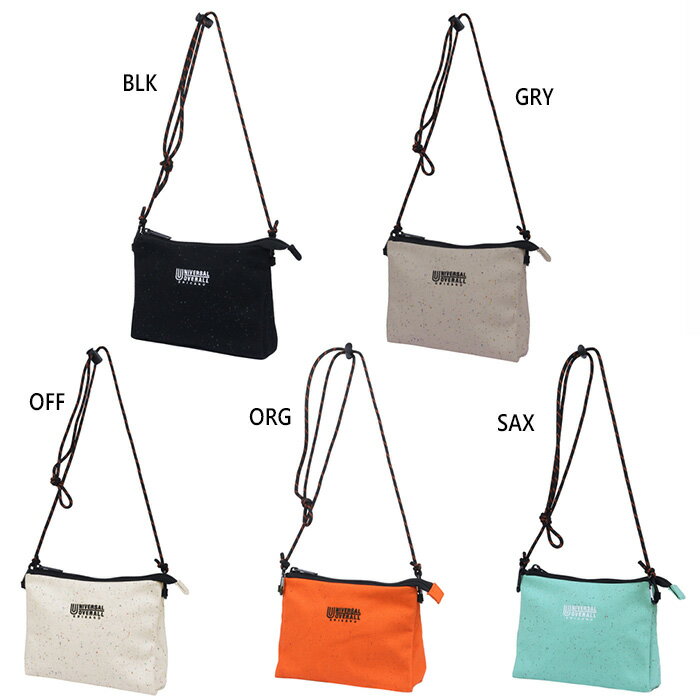 2L ユニバーサルオーバーオール メンズ レディース ネップサコッシュ 小物入れ 旅行 カジュアル シンプ..