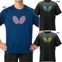 バタフライ メンズ レディース マルチル・Tシャツ 卓球ウェア トップス 半袖 吸水速乾 ストレッチ ブラック 黒 ネイビー 送料無料 Butterfly 46580