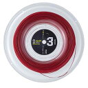 硬式 長さ220m ゴーセン メンズ レディース ジー・スピン3 G-SPIN3 テニス用品 硬式テニスガット ロール レッド 赤 送料無料 GOSEN TSG...