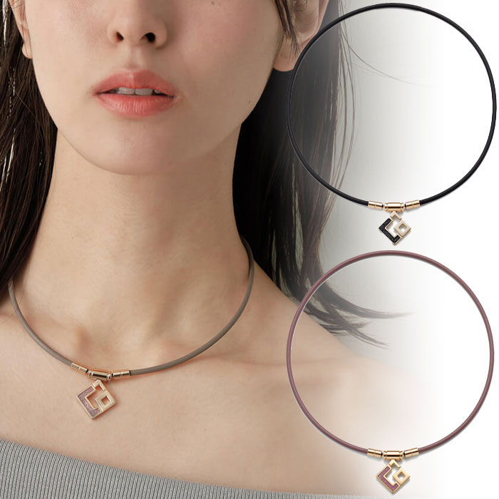 コラントッテ レディース タオ TAO ネックレス スリム オーラ ミニ AURA mini 磁気ネックレス 首・肩の血行改善、首のコリ・肩コリに効く ゴールド...