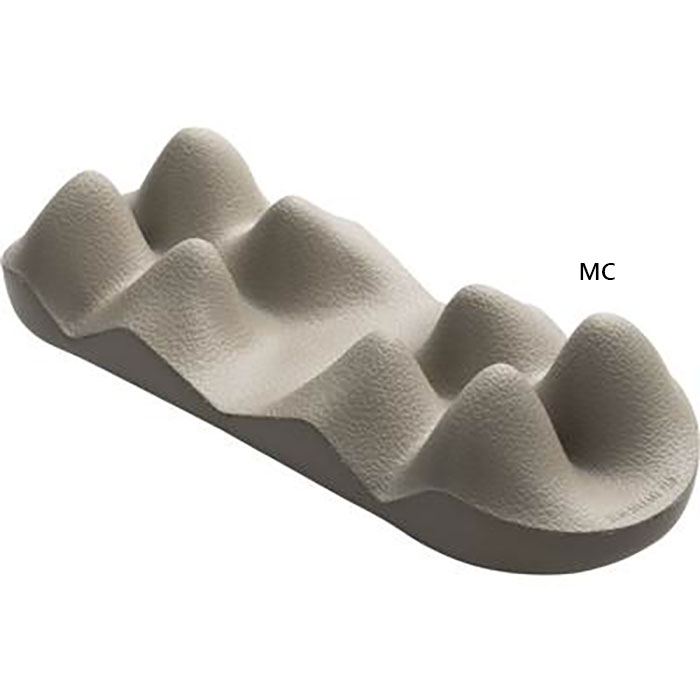 アカイシ メンズ レディース ヘッドリリースパッド 頭皮マッサージ ヘッドマッサージ ツボ押し ブラウン 茶色 送料無料 AKAISHI HB130