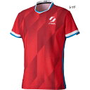 スティガ メンズ レディース 公認ユニフォーム シャツ 3 SHIRT KR-III 卓球ウェア トップス 半袖 レッド 赤 送料無料 STIGA 1805--680-5-