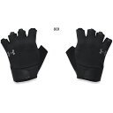 アンダーアーマー メンズ UAトレーニンググローブ トレーニング ヨガ ダイエット用品 手袋 ブラック 黒 送料無料 UNDER ARMOUR 1369826