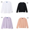 チャンピオン レディース ロングスリーブTシャツ 長袖 ロンT トップス 吸汗速乾 抗菌防臭 ホワイト 白 ブラック 黒 オレンジ パープル 紫 送料無料 Champion CW-AS401