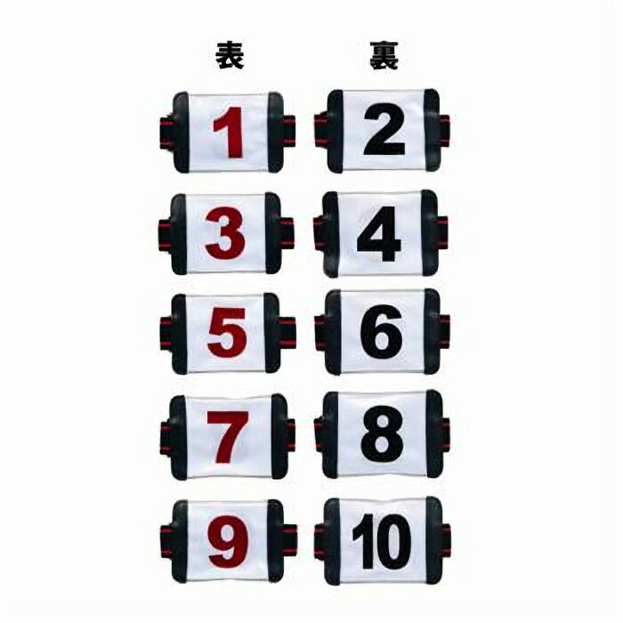 ニチヨー メンズ レディース アームゼッケン 腕用両面5枚組 グラウンドゴルフ用品 送料無料 NICHIYO AZ5W