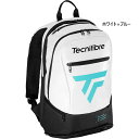 テクニファイバー メンズ レディース ツアー エンデュランス バックパック TOUR ENDURANCE WHITE-BLUE BACKPACK テニスバッグ ...