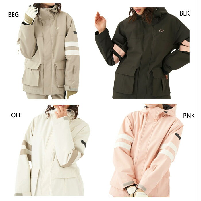 オーシャンパシフィック レディース スノージャケット ウインタースポーツウェア スキーウェア ボード..