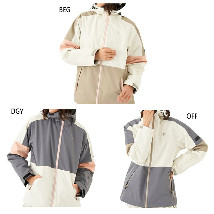 オーシャンパシフィック レディース スノージャケット ウインタースポーツウェア スキー スノーボード ..