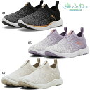 プーマ レディース ソフトライド レミ スリップオン ニット ランニングシューズ ランニングシューズ ジョギング マラソン ウォーキング スリッポン ブラック ...