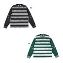 スパッツィオ ジュニア キッズ オーバーサイズ長袖ボーダープラシャツ サッカーウェア フットサルウェア トップス 長袖 ブラック 黒 グリーン 緑 送料無料 S...