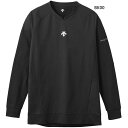 デサント メンズ レディース バレーボール VOLLEYBALL ストレッチウォームピステ バレーボールウェア トップス ブラック 黒 送料無料 DESCENT...