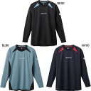 デサント メンズ レディース 長袖バレーボールシャツ バレーボールウェア トップス 長袖Tシャツ ロンT ブラック 黒 ネイビー ブルー 青 送料無料 DESC...