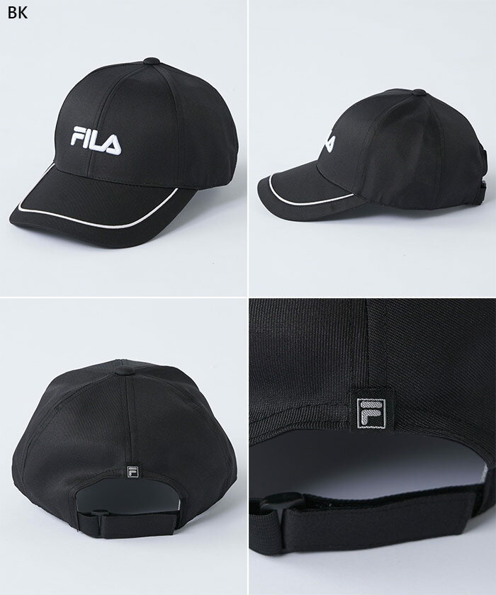 フィラ ゴルフ メンズ 定番ツイルキャップ ゴルフキャップ 帽子 ホワイト 白 ブラック 黒 ネイビー 送料無料 FILA GOLF 784900