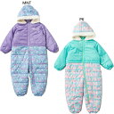 マリクレール ベビー キッズ 幾何柄スキージャンプスーツ カジュアルウェア 冬 雪合戦 雪遊び ピンク 送料無料 marie claire 144300