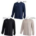 エレボス メンズ レディース ジュニア スウェット クルーネックシャツ サッカーウェア フットサルウェア トップス 長袖Tシャツ ロンT ブラック 黒 グレー ...