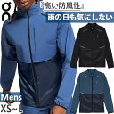 オン メンズ ウェザージャケット Weather Jacket 2 ジョギング マラソン ランニングウェア トップス 長袖 防風 速乾 ブラック 黒 ネイビー ...