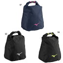 ミズノ メンズ レディース ロールトップシューズケース シューズバッグ ブラック 黒 ネイビー 送料無料 Mizuno 33JMB005
