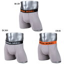 ユニバーサルオーバーオール メンズ ニット ボクサー トランクス KNIT BOXER TRUNKS アンダーウェア スポーツインナー グレー 灰色 送料無料 UNIVERSAL OVERALL UOT-004(4)