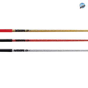 60cm ササキ レディース ホログラムスティック M-781H-F スポーツ用具 新体操 手具 日本体操協会検定品 レッド 赤 シルバー ゴールド 送料無料 SASAKI M781HF