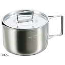 570ml キャプテンスタッグ メンズ レディース ステンレス ラーメンクッカー リフィル用 M-5512 アウトドア用品 調理器具 キャンプ ステンレス鍋 シ...